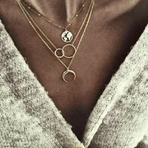 Ellie sage silver necklace